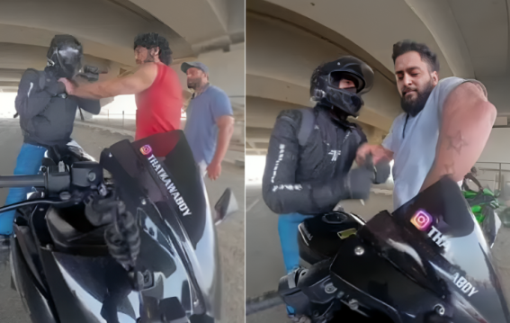 Four Arrested for Assaulting Bikers, Damaging Luxury Bike on Dwarka Expressway